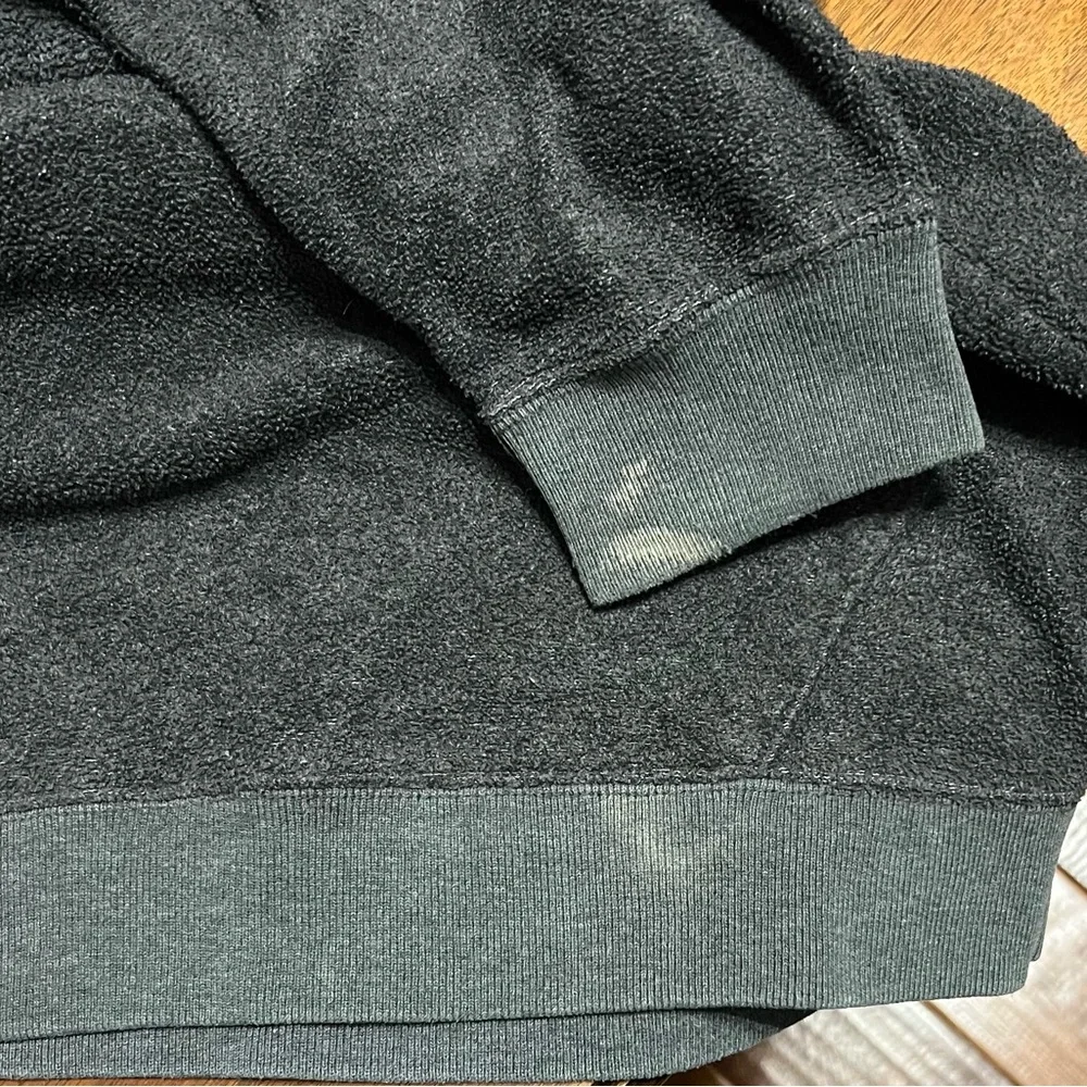 GAP Kids Hoodie Sweatshirt XL (12) Gray Navy Red
